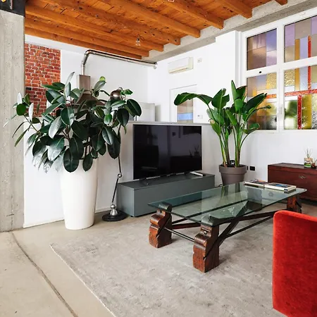 Luxury Loft Navigli Lägenhet *